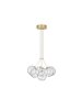 Lampa wisząca wielopunktowa LED ściemnialna okrągłe szklane designerskie kule 14,6cm nowoczesna ALBORA LE45749 Luces Exclusivas